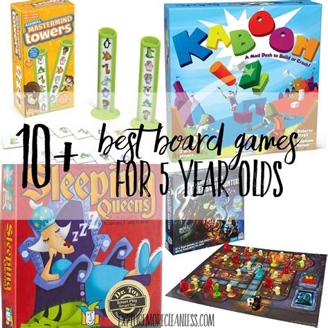 Board Games For 4 5 Year Olds