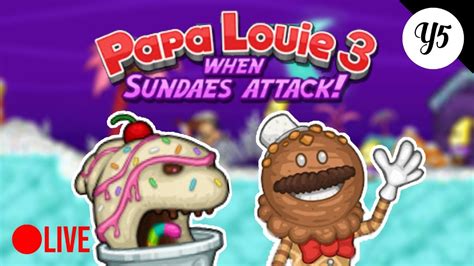Cool Math Games Papa Louie When The Sundaes Attack