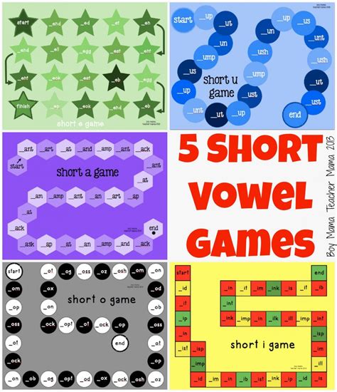 Free Long And Short Vowel Games