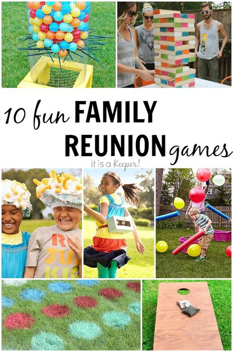 Games To Play At Family Reunion