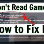 Switch Game Card Won't Read