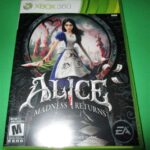 Alice In Wonderland Video Game Xbox One