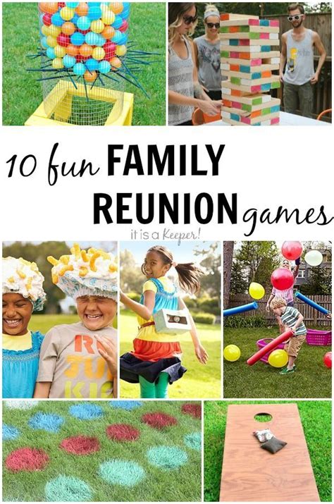 Fun Games For Family Reunions