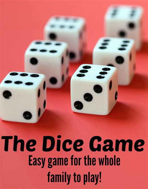 Games To Play With Dice