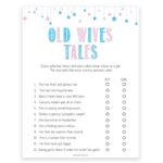 Old Wives Tale Gender Reveal Game