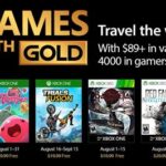 Xbox Live Gold Free Games August