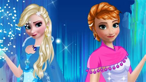 Anna And Elsa Dress Up Games Online
