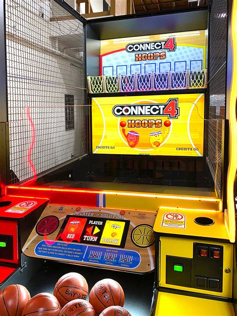 Connect 4 Hoops Arcade Game