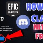 Epic Games Free Nitro Not Working