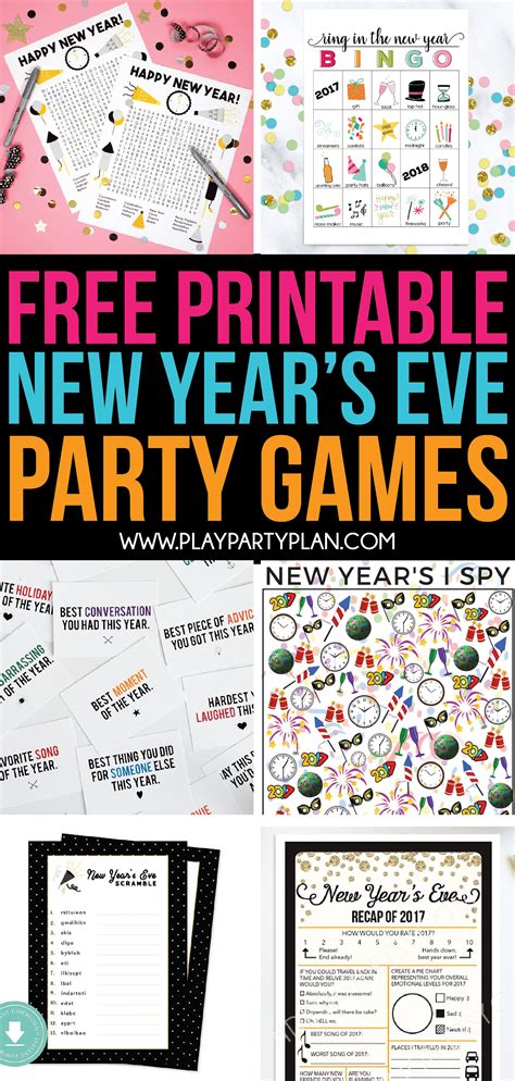 Fun Games To Play On New Years Eve