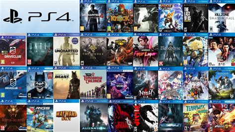List Of Ps4 Exclusive Games