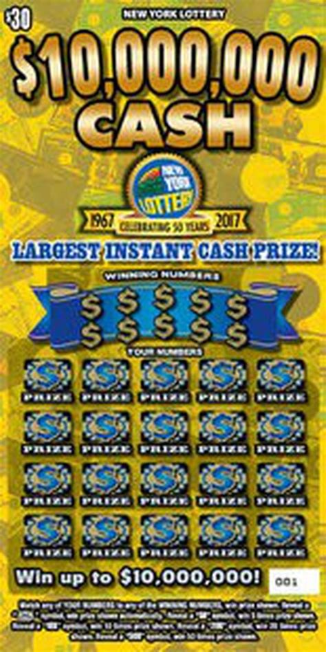 New Scratch Off Games Ny