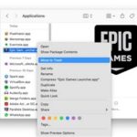 How Do I Uninstall Epic Games Launcher On Mac