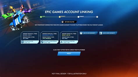 How To Connect Epic Games Account To Rocket League