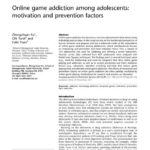 Thesis About Video Games Addiction
