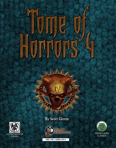 Tome Of Horrors Frog God Games