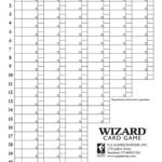 Wizard Card Game Score Sheet App