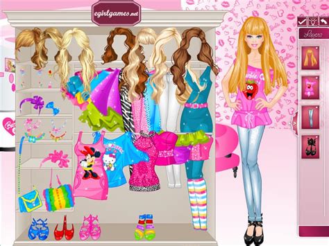 Barbie Games Dress Up Online