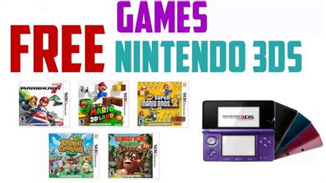 How To Get Free 3Ds Games