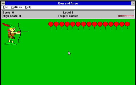 Old Bow And Arrow Game