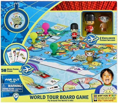 Ryan's World Tour Board Game