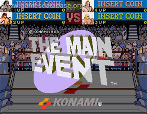 The Main Event Arcade Game