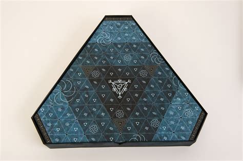 Board Game With Triangle Pieces