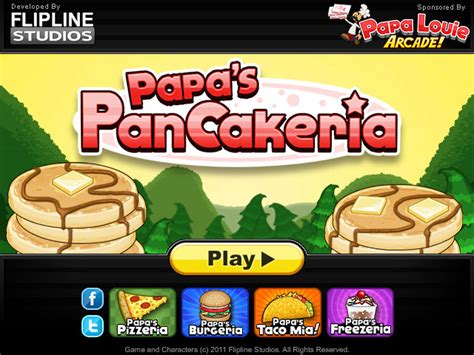 Cool Math Games Papa's Pancakeria