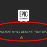 Epic Games Please Wait While We Start Your Update