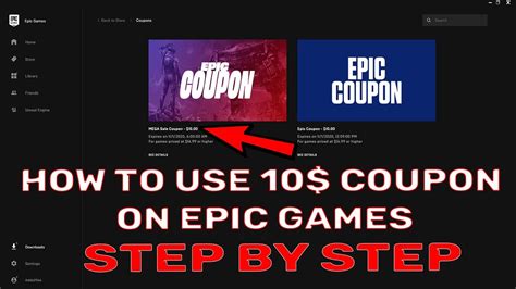 How To Use 10 Dollar Epic Games Coupon