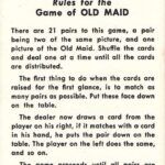 Old Maid Card Game Instructions