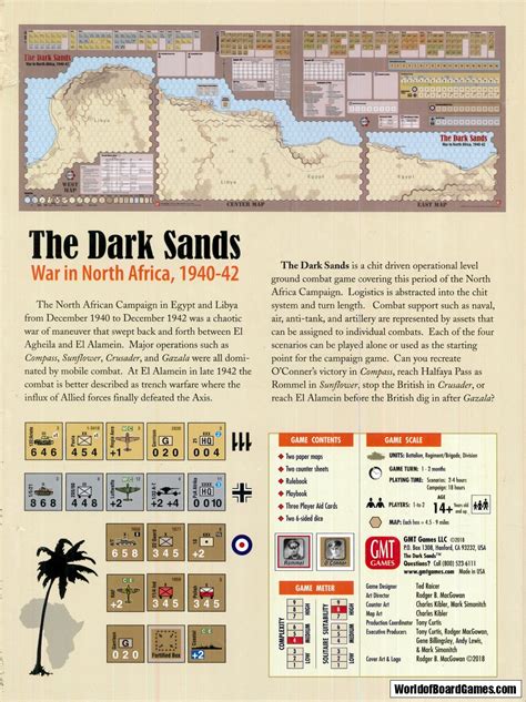 The Dark Sands Board Game
