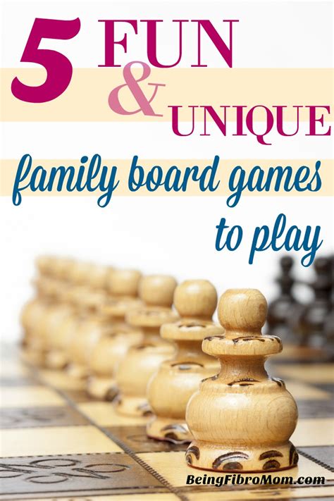 Unique Board Games For Families