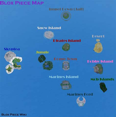 A One Piece Game Map Roblox