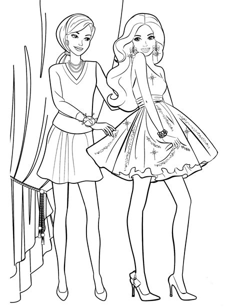 Barbie Coloring Pages Games Free