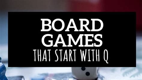 Board Games That Start With F