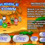 Bubble Town Game Free Online
