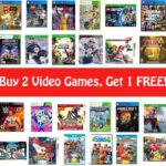 Buy 2 Get 1 Free Video Games