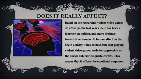 Do Violent Video Games Affect Your Brain