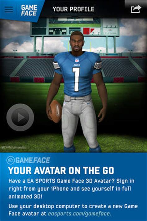 Ea Sports Game Face App