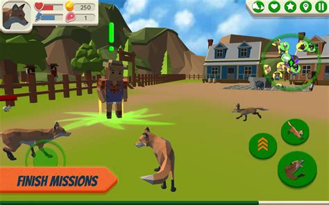 Fox Family - Animal Simulator 3D Game