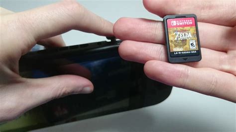 How To Put Game Cartridge In Switch