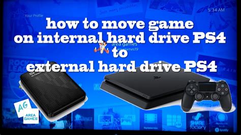 Move Ps4 Games To External Hard Drive