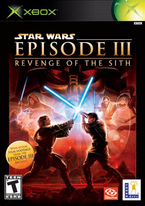 Star Wars Revenge Of The Sith Game Xbox