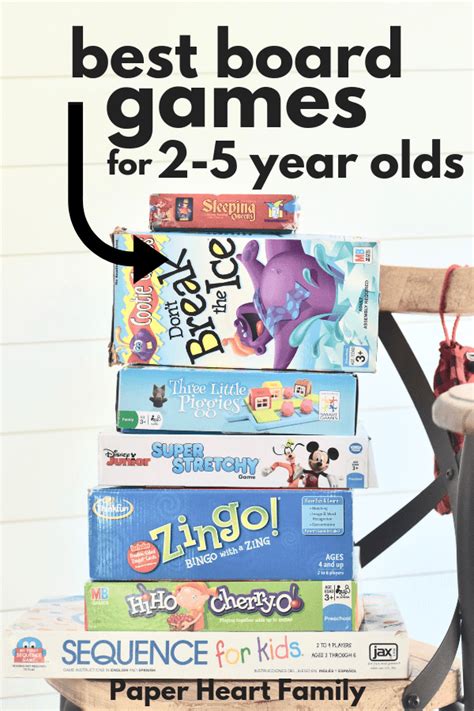Toddler Board Games For 2-5 Year Olds
