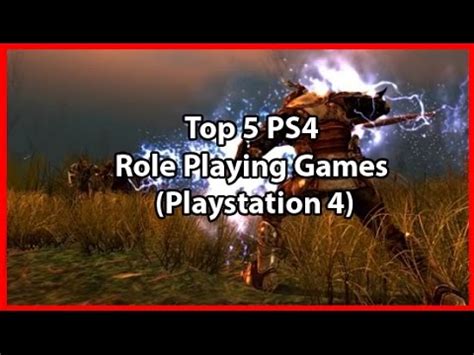 Top Role Playing Games Ps4