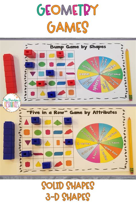 3D Shapes Game Math Play