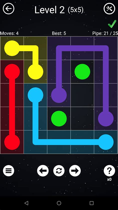 App Game Connecting Colored Dots