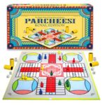 Board And Dice Game Known As Parcheesi