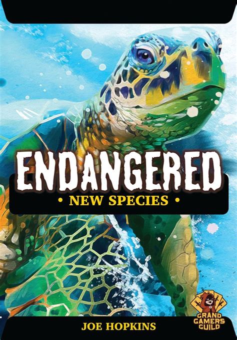 Endangered New Species Board Game